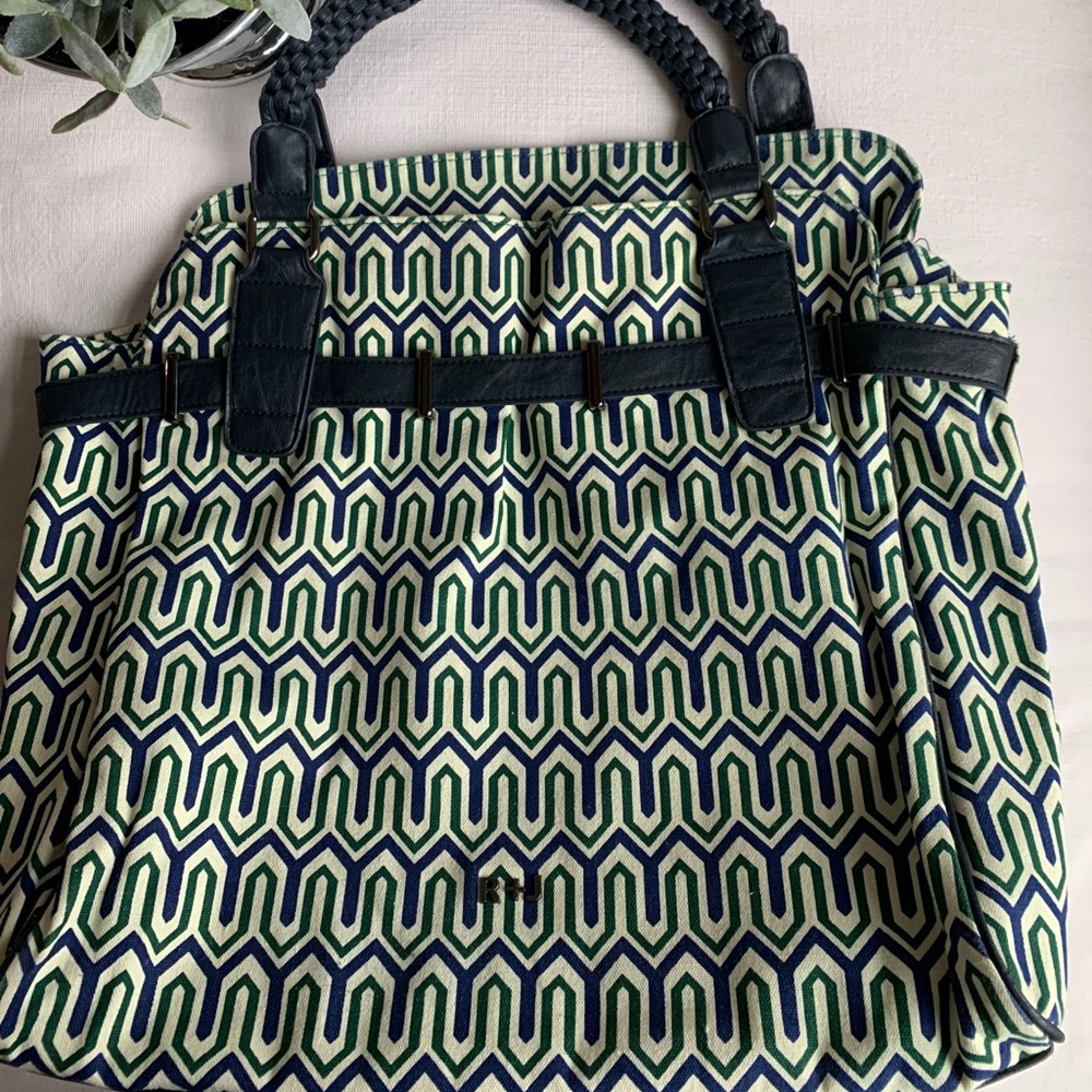 R+J Canvas Tote